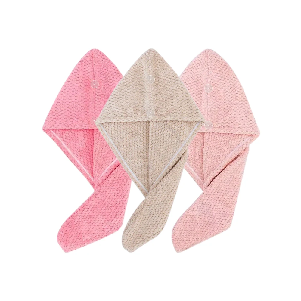 Serviette Turban Cheveux à Séchage Rapide