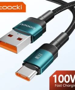 Toocki USB Type C Cable Fast Charging USB C Charger Cord For iPhone 15 14 13 12 11 Huawei P40 P30 Realme Oppo Oneplus Power Bank
