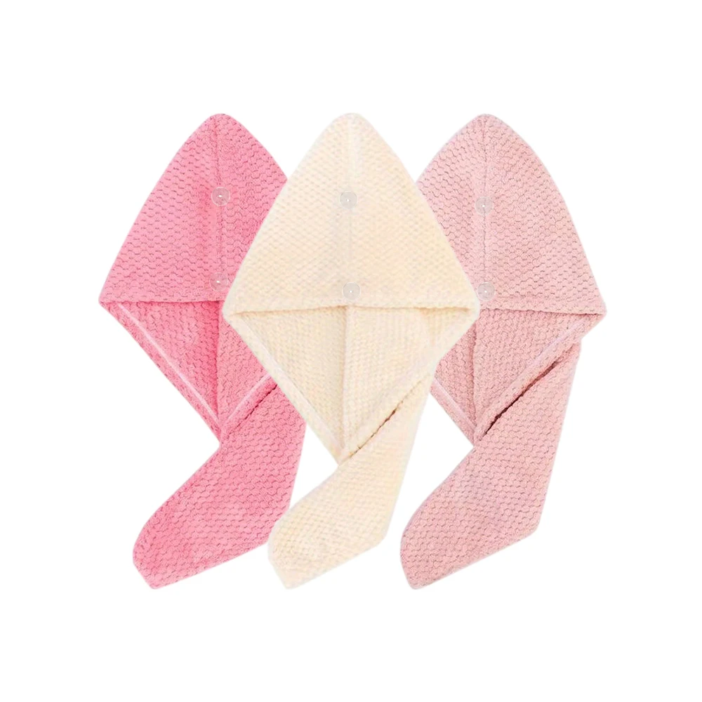 Serviette Turban Cheveux à Séchage Rapide