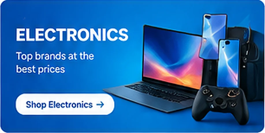 Electronics banner